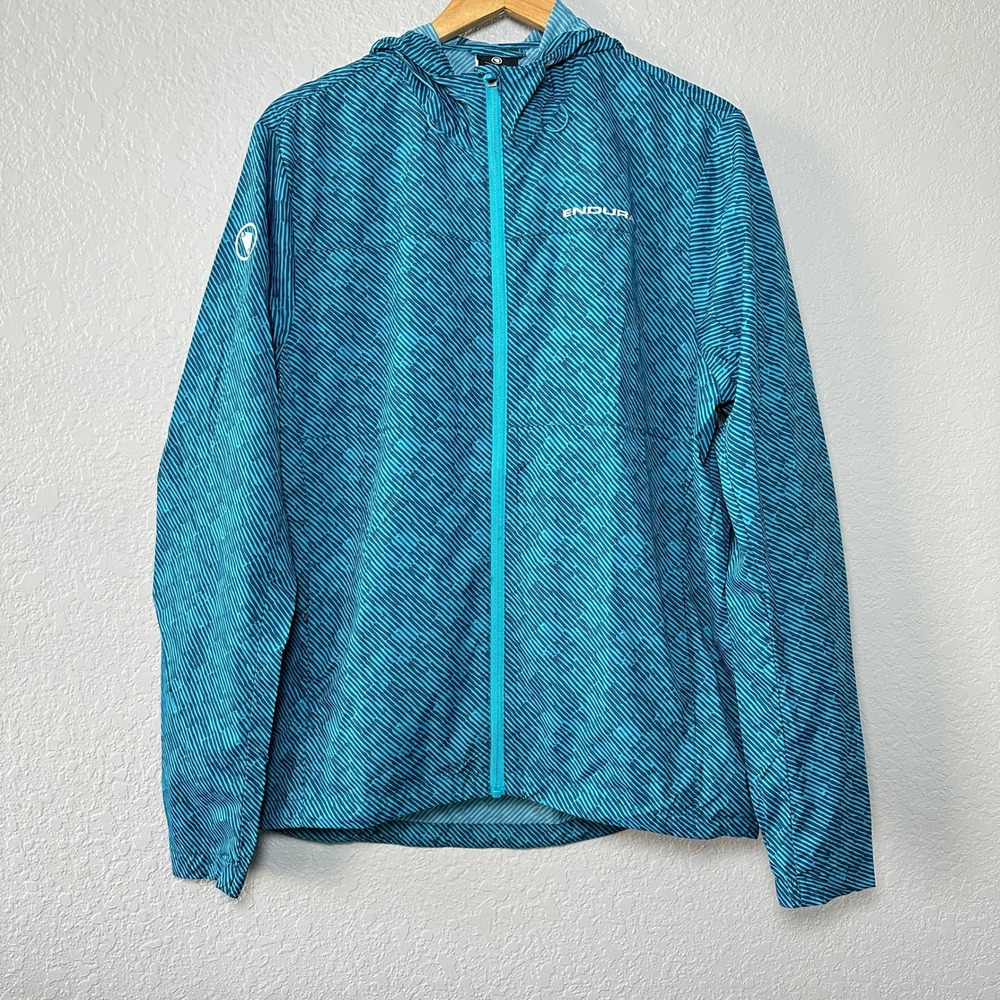 Endura Hummvee WP Shell Jacket Hooded Lightweight‎ Rain Wind Size M